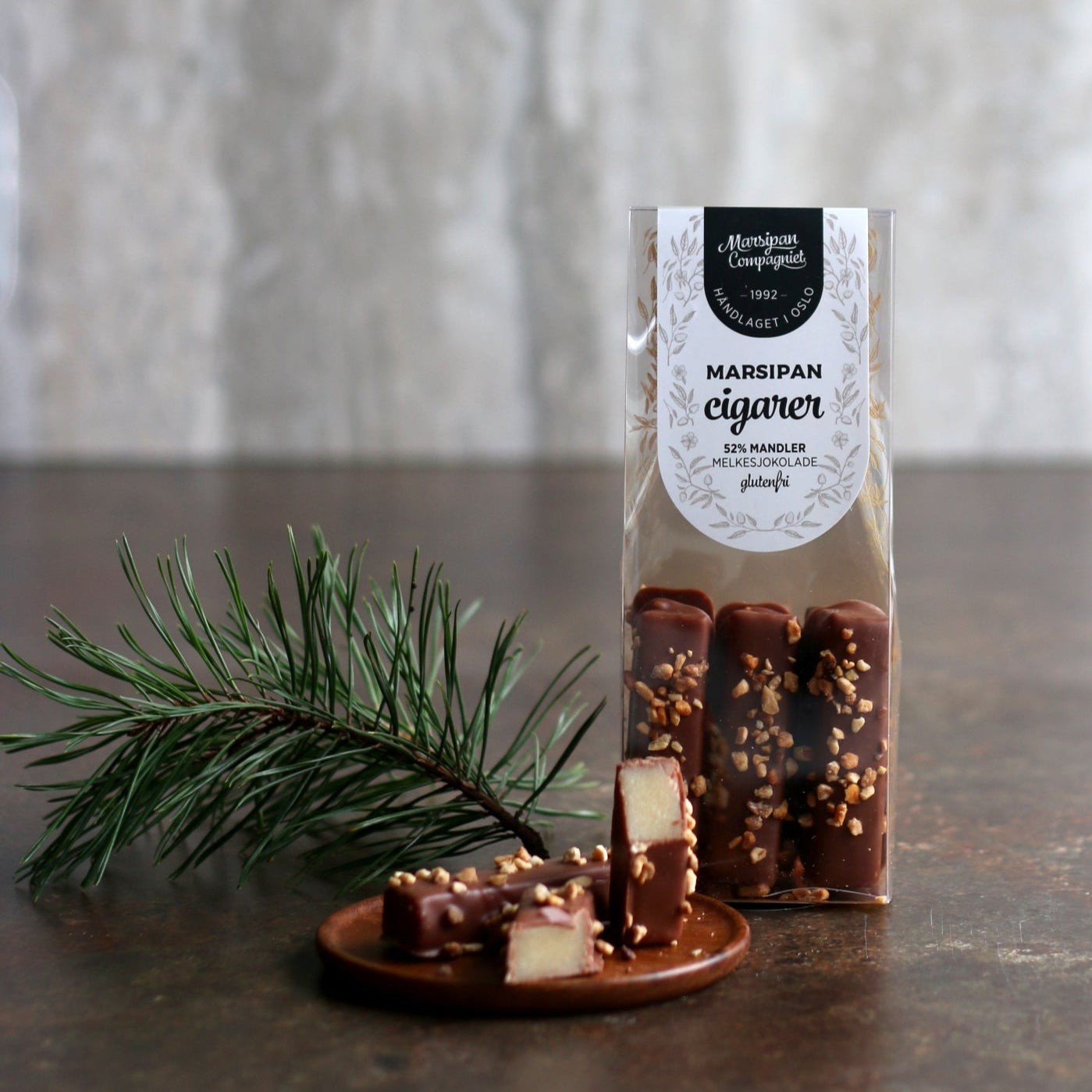 marsipan cigarer ektemarsipan julemarsipan sjokolade mandelmarsipan ektemarsipan julegodt mandler glutenfri sunnsnacks