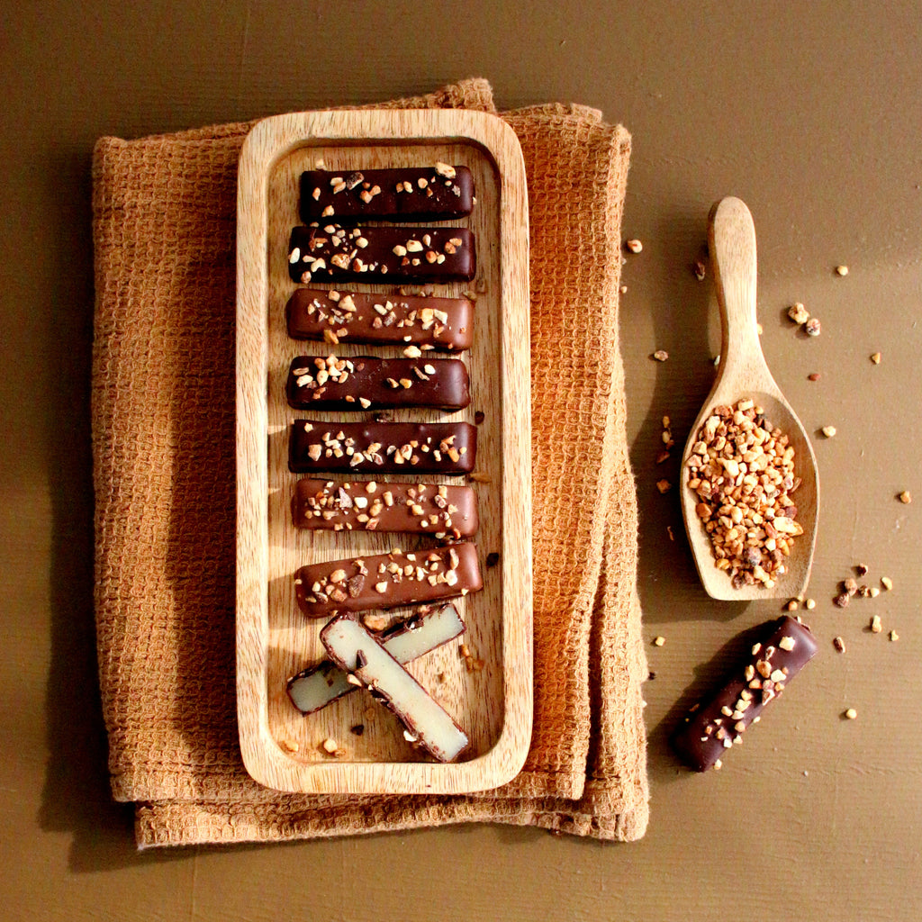 marsipan cigarer ektemarsipan julemarsipan sjokolade mandelmarsipan ektemarsipan julegodt mandler vegansk glutenfri laktosefri sunnsnacks