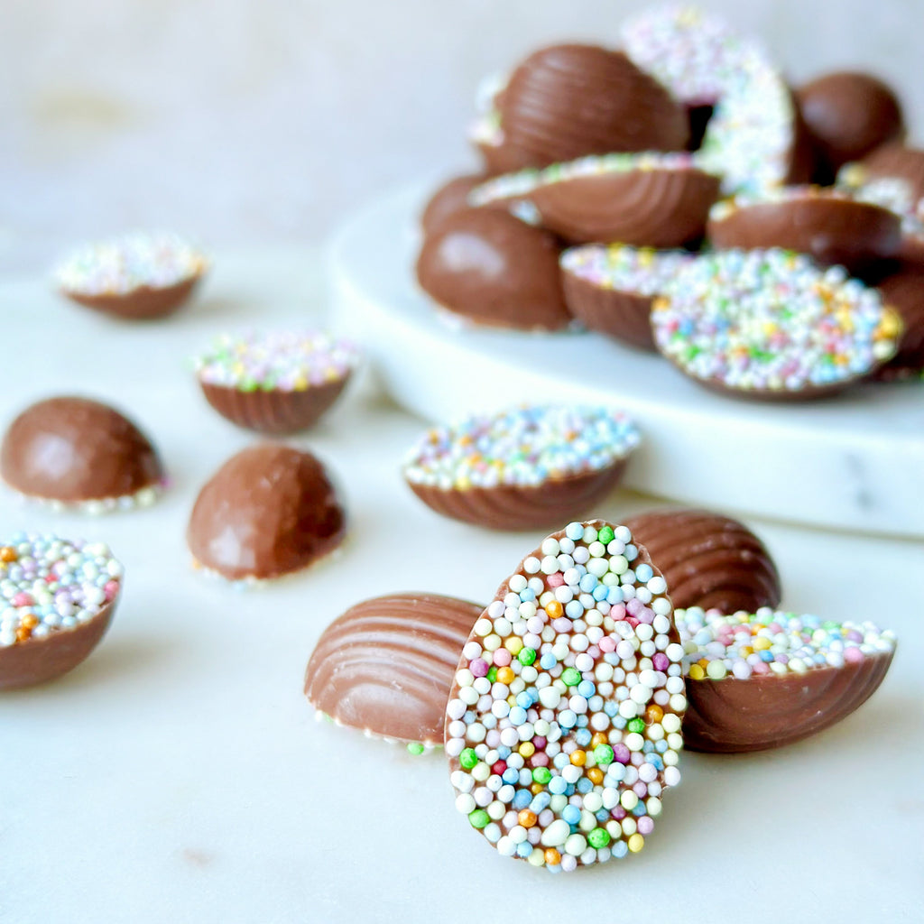 påskesjokolade melkesjokolade egg påskeegg håndlaget