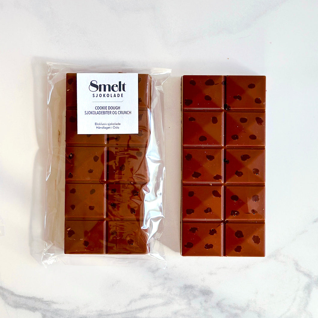 cookie dough sjokolade trend tiktok trendbar chocolatebar viral trendy instagood