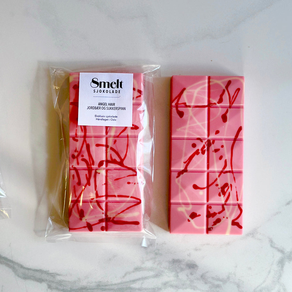angel hair chocolate sjokolade trend tiktok trendbar chocolatebar viral trendy instagood cotton candy sukkerspinn