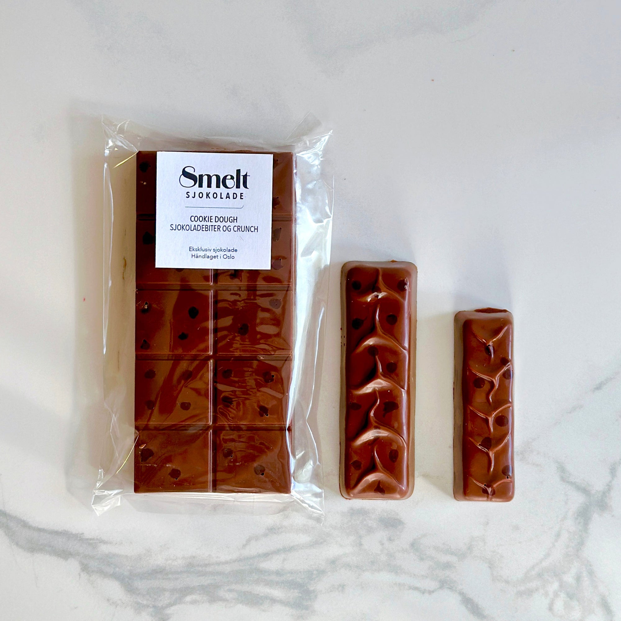 cookie dough sjokolade trend tiktok viral trendbar chocolatebar