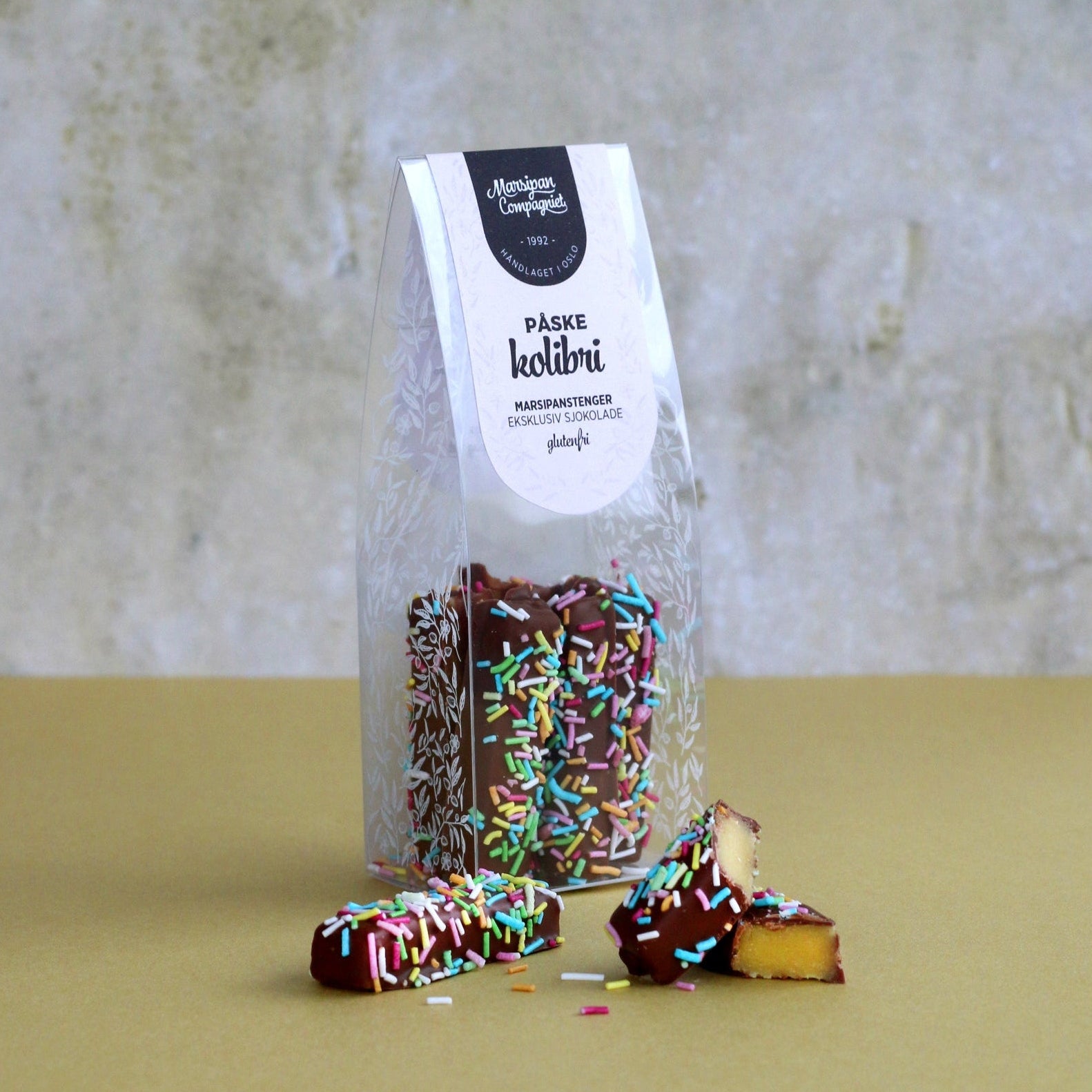 kolibristenger cigarer påskemarsipan sjokolade marsipan gave gaveidé gavetips påskeegg glutenfri glutenfritt melkefri melkefritt fri for melk vegansk