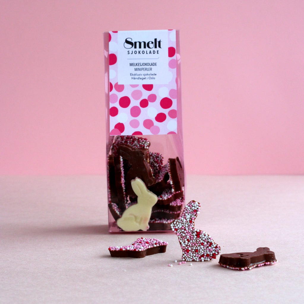 påskesjokolade melkesjokolade egg påskeegg håndlaget påskehare