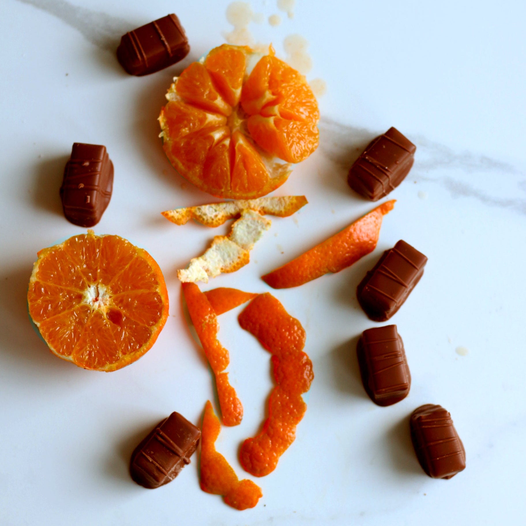 pate de fruit mandarin påskemarsipan konfekt luksus åndlaget minidessert