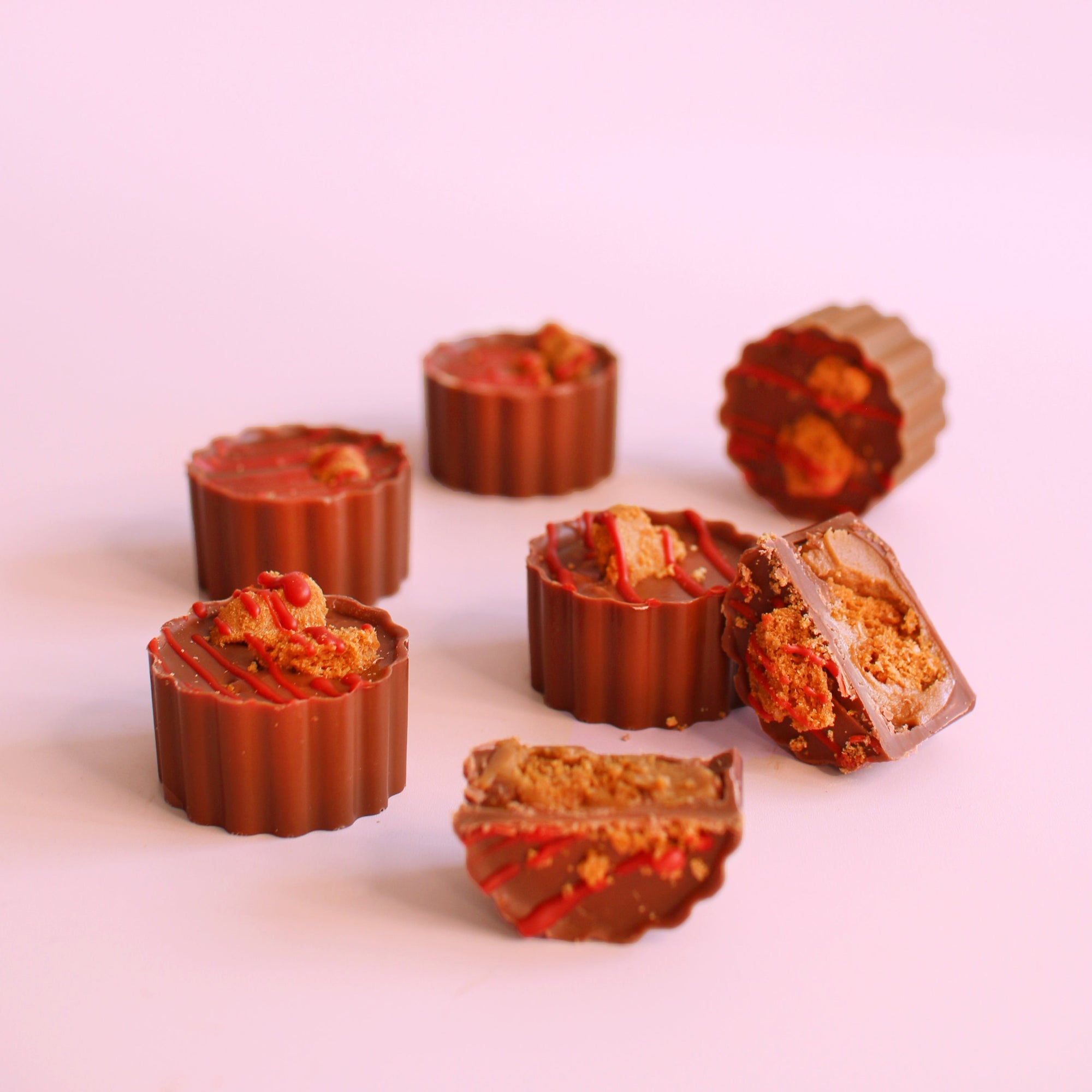 biscoff lotus petit four minidessert sjokolade trendy konfirmasjon bryllup karamell event bites cookies catering