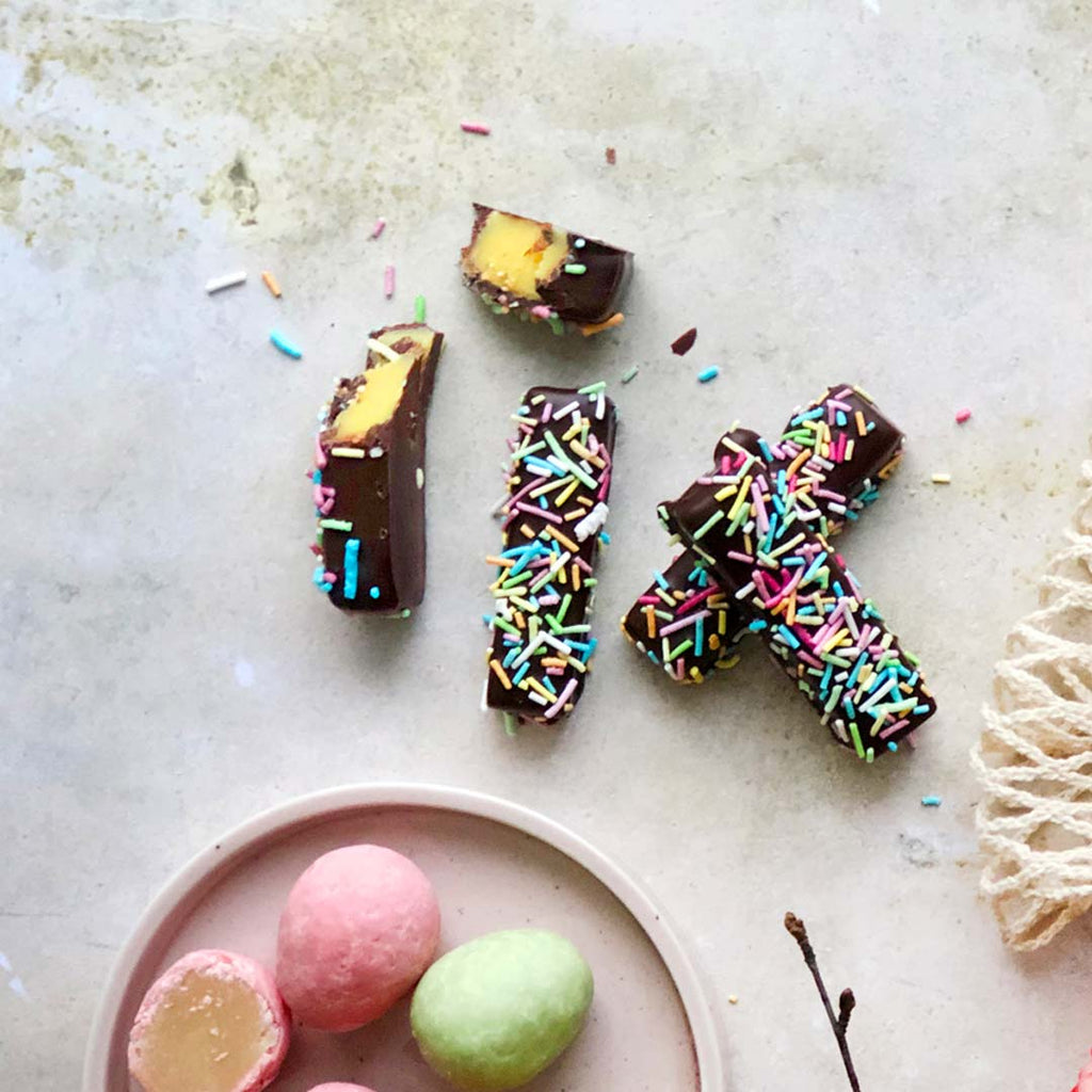 påskegave firmagave påskemarsipan påskesjokolade påskegodt valrhona gave påskeegg drasjèegg kolibristenger cigarer påskemarsipan sjokolade marsipan gave gaveidé gavetips påskeegg