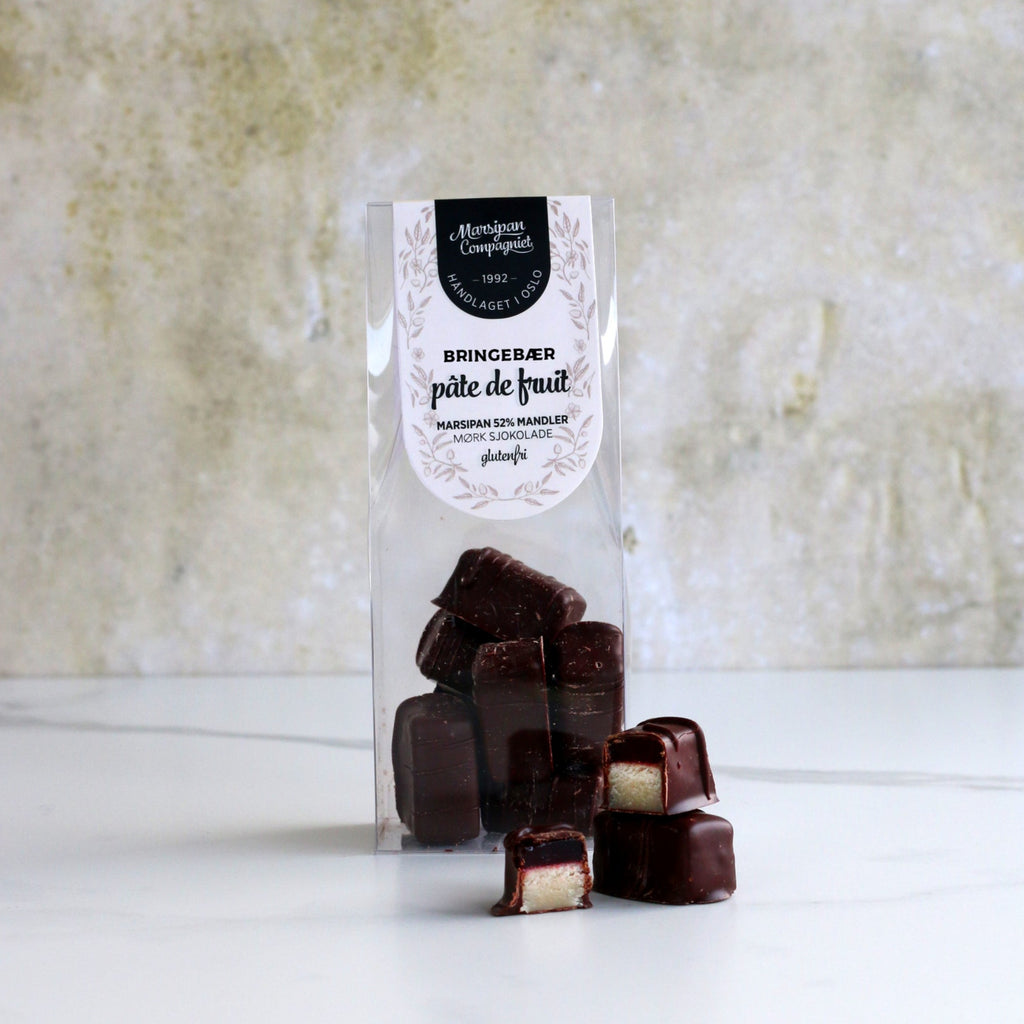 Pâte de fruit bringebær troika gelé konfekt