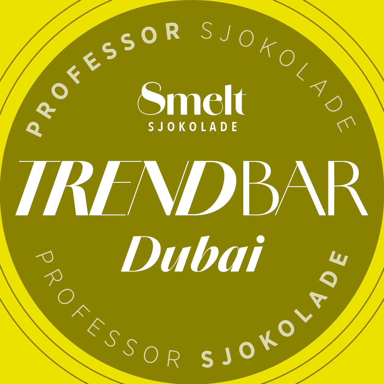 Dubaisjokoladebar - NYHET - 3 størrelser!